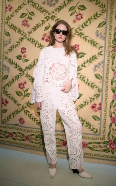 Sea Gardener Embroidered Cotton Pants | Thumbnail 3 Sea Gardener Embroidered Cotton Pants | Thumbnail 3
