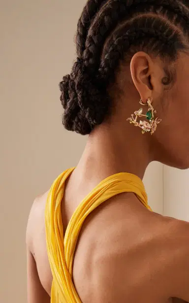 Anabela Chan Butterfly Garland Earrings | Thumbnail 2