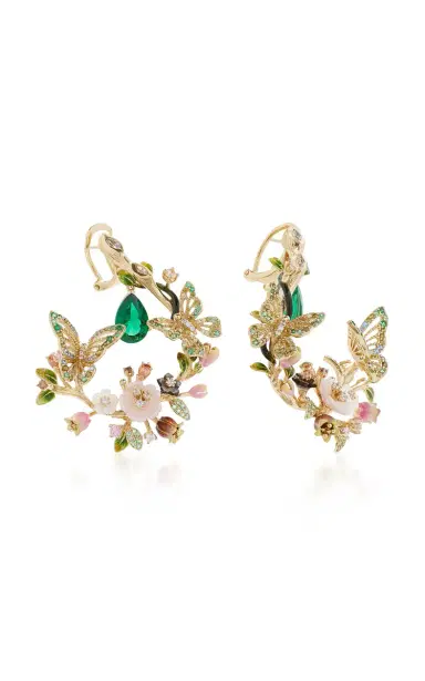 Anabela Chan Butterfly Garland Earrings | Thumbnail 3