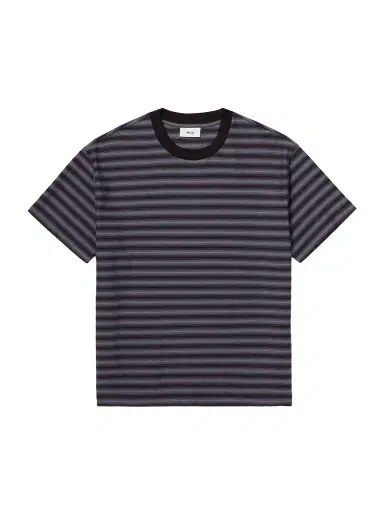 NN07 Lionel 30017 Striped Cotton-Jacquard T-Shirt - Men | Thumbnail 1 NN07 Lionel 30017 Striped Cotton-Jacquard T-Shirt - Men | Thumbnail 1