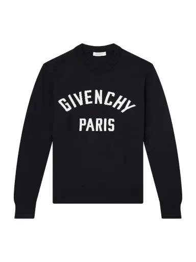 Givenchy Knitted Cotton-Blend Sweater - Men | Thumbnail 1