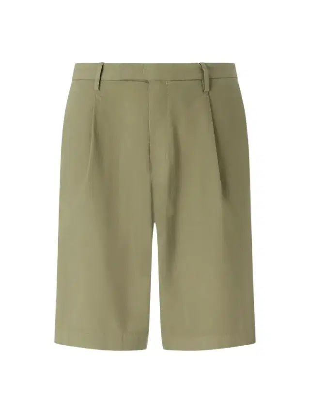 Straight-Leg Pleated Cotton-Blend Poplin Shorts - Men