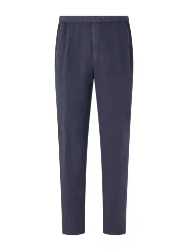Boglioli Tapered Linen Trousers - Men | Thumbnail 1