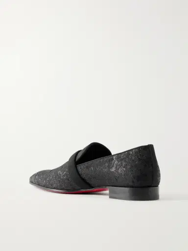 Christian Louboutin Dandy Deco Jacquard Loafers - Men | Thumbnail 4 Christian Louboutin Dandy Deco Jacquard Loafers - Men | Thumbnail 4