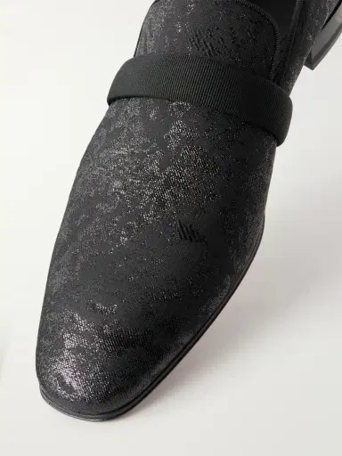 Christian Louboutin Dandy Deco Jacquard Loafers - Men | Thumbnail 5 Christian Louboutin Dandy Deco Jacquard Loafers - Men | Thumbnail 5