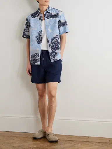 NN07 Freddy 50075 Fil Coupé-Voile Shirt - Men | Thumbnail 2 NN07 Freddy 50075 Fil Coupé-Voile Shirt - Men | Thumbnail 2