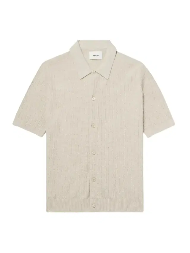 Nolan 6695 Textured-Knit Organic Cotton Shirt - Men