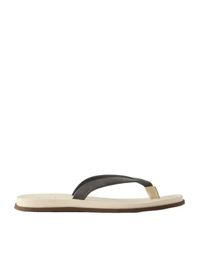 Brunello Cucinelli Suede Flip Flops - Men