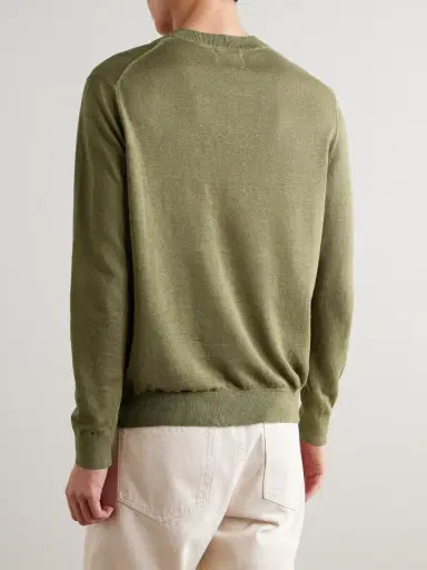 NN07 Ted 60058 Linen Sweater - Men | Thumbnail 4