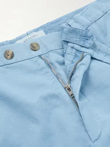Boglioli Straight-Leg Cotton-Blend Suit Trousers - Men | Thumbnail 6