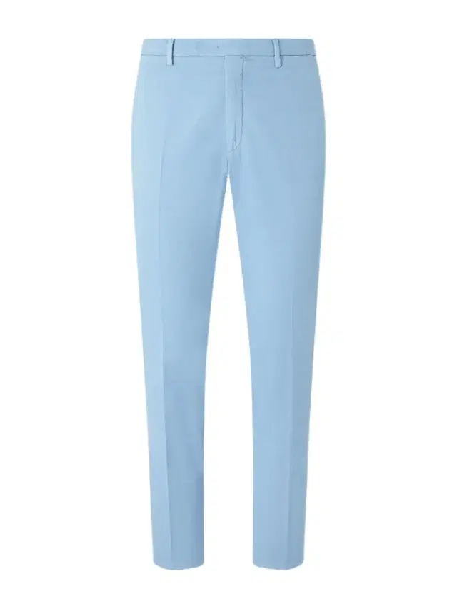 Straight-Leg Cotton-Blend Suit Trousers - Men