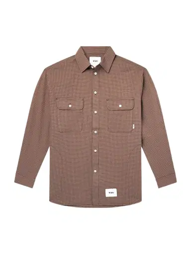 WTAPS Checked Seersucker Shirt - Men | Thumbnail 1