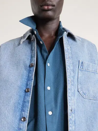 WTAPS Checked Seersucker Shirt - Men | Thumbnail 6 WTAPS Checked Seersucker Shirt - Men | Thumbnail 6