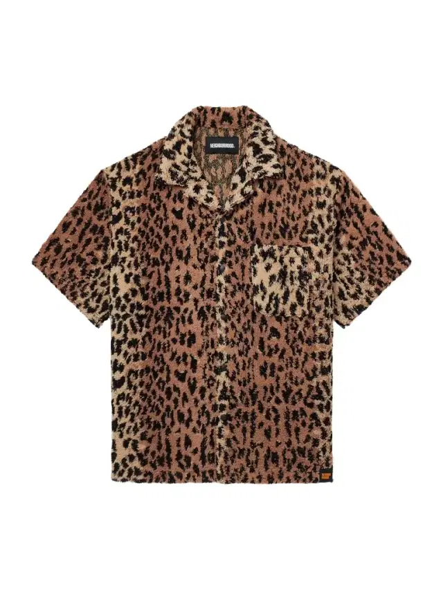 Neighborhood Hippopotamus Leopard-Print Cotton-Blend Terry Shirt - Men