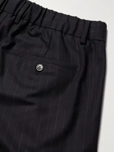 NN07 Kay 10037 Wide-Leg Pleated Pinstriped Woven Trousers - Men | Thumbnail 5 NN07 Kay 10037 Wide-Leg Pleated Pinstriped Woven Trousers - Men | Thumbnail 5