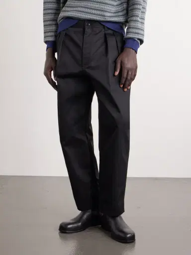WTAPS Straight-Leg Pleated Twill Trousers - Men | Thumbnail 3 WTAPS Straight-Leg Pleated Twill Trousers - Men | Thumbnail 3