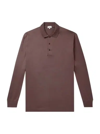 Charvet Cotton-Sateen Polo Shirt - Men | Thumbnail 1 Charvet Cotton-Sateen Polo Shirt - Men | Thumbnail 1