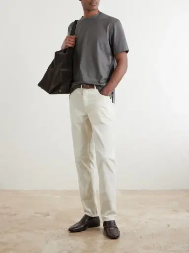 Zegna Cotton-Jersey T-Shirt - Men | Thumbnail 2
