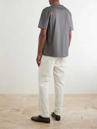 Zegna Cotton-Jersey T-Shirt - Men | Thumbnail 4
