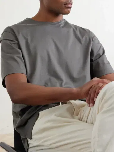 Zegna Cotton-Jersey T-Shirt - Men | Thumbnail 5
