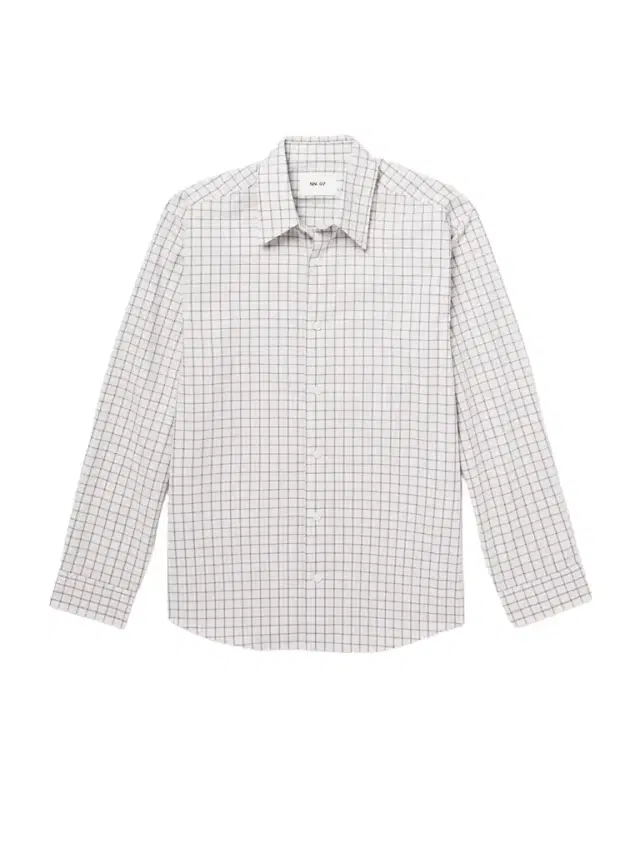 Quinsy 50070 Checked Organic Cotton-Poplin Shirt - Men