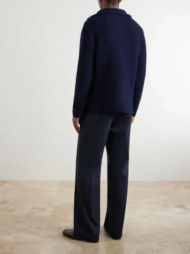 Altea Knitted Virgin Wool Blazer - Men | Thumbnail 4 Altea Knitted Virgin Wool Blazer - Men | Thumbnail 4