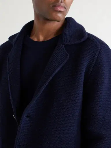 Altea Knitted Virgin Wool Blazer - Men | Thumbnail 5 Altea Knitted Virgin Wool Blazer - Men | Thumbnail 5