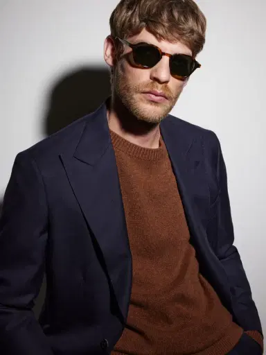 Garrett Leight California Optical Temescal Hexagon-Frame Acetate Sunglasses - Men | Thumbnail 2 Garrett Leight California Optical Temescal Hexagon-Frame Acetate Sunglasses - Men | Thumbnail 2