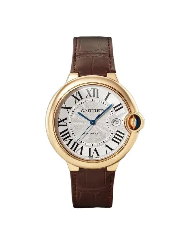 Cartier Ballon Bleu de  Automatic 18-Karat Pink Gold Watch, Ref. WGBB0030 - Men