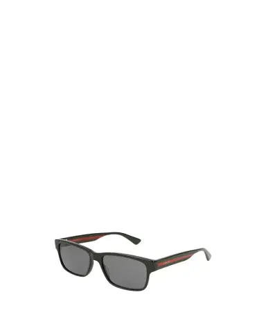 Gucci Square Acetate Sunglasses with Signature Web | Thumbnail 1
