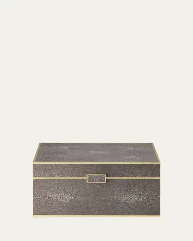 AERIN Classic Faux Shagreen Bar Set | Thumbnail 2