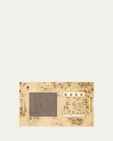 AERIN Classic Faux Shagreen Bar Set | Thumbnail 4