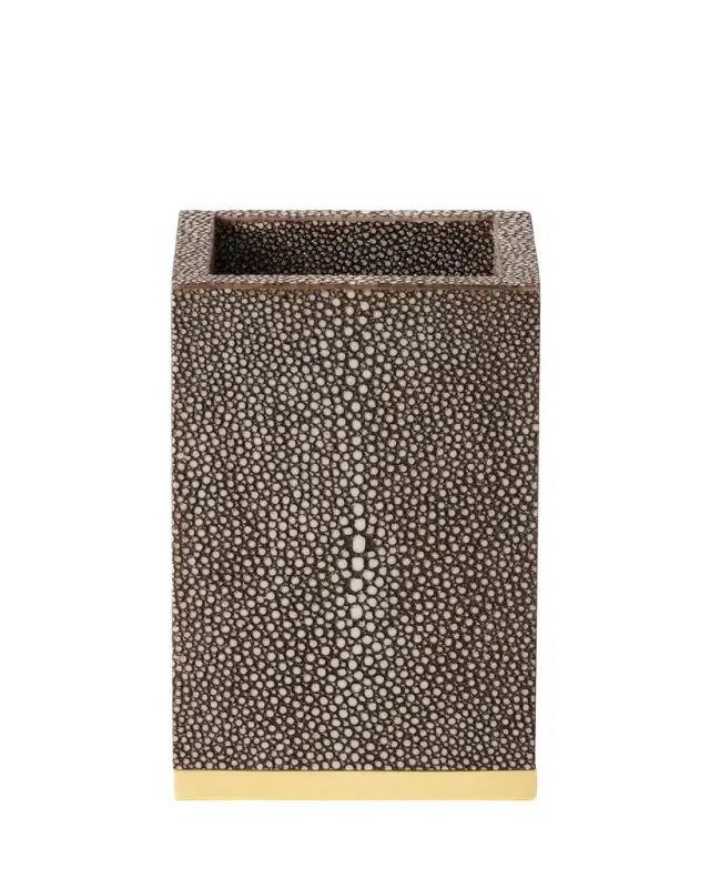 AERIN Faux Shagreen Pencil Cup