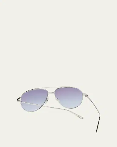 Cartier Santos Screw Metal Aviator Sunglasses | Thumbnail 2 Cartier Santos Screw Metal Aviator Sunglasses | Thumbnail 2