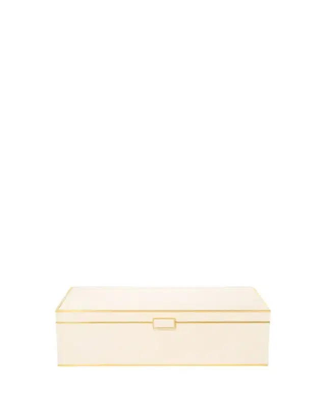 AERIN Classic Faux Shagreen Game Box