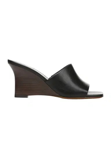 Vince Pia Leather Wedge Sandals | Thumbnail 3