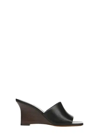 Vince Pia Leather Wedge Sandals | Thumbnail 1