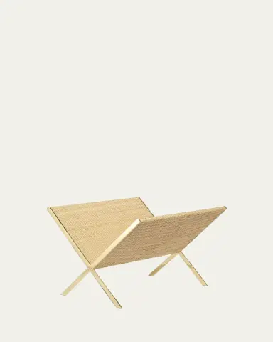 AERIN Colette Cane Magazine Rack | Thumbnail 2