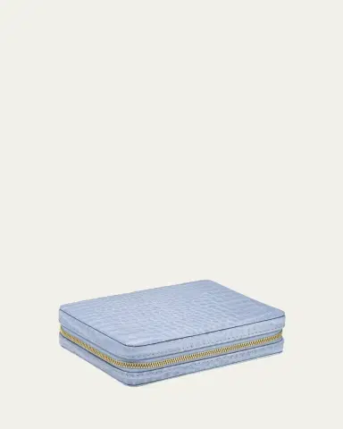 AERIN Enzo Travel Card Set, Hydrangea Blue | Thumbnail 2
