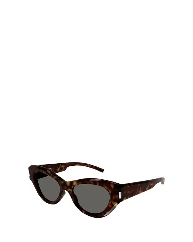 Saint Laurent Thick Acetate Cat-Eye Sunglasses