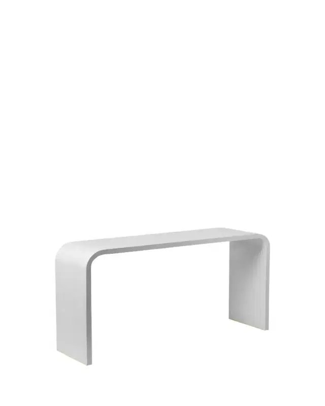 AERIN Faux Shagreen Console Table