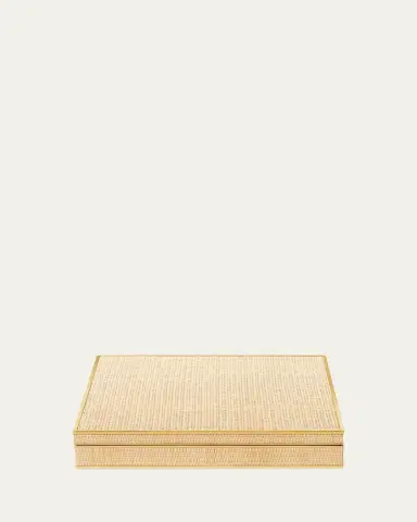 AERIN Colette Cane Chess Set | Thumbnail 5
