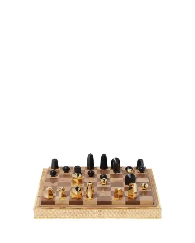 AERIN Colette Cane Chess Set | Thumbnail 1