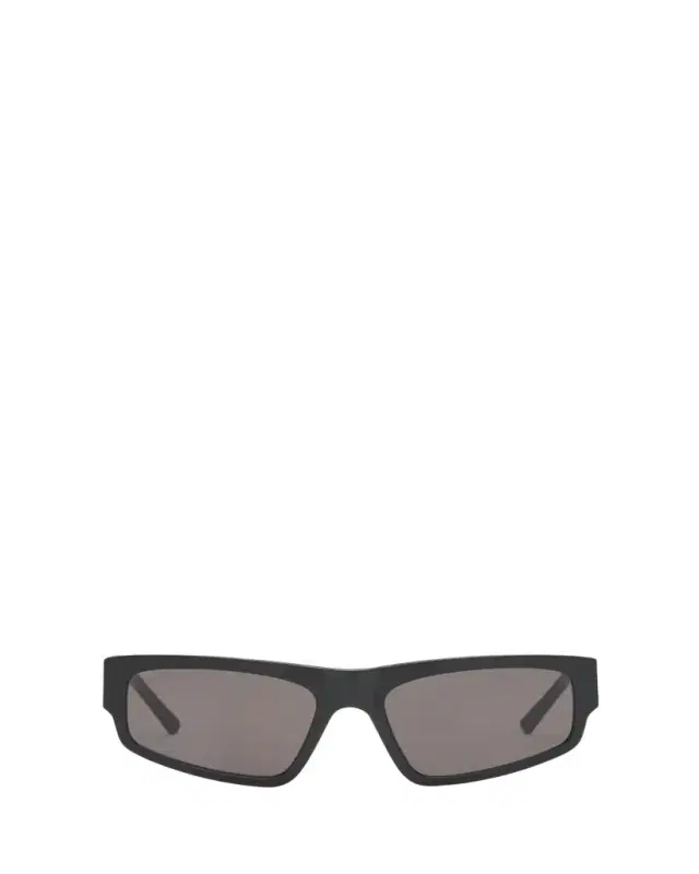 Balenciaga Logo Acetate Rectangle Sunglasses