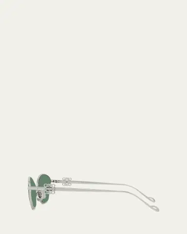 Loewe 3D Anagram Metal Cat-Eye Sunglasses | Thumbnail 3