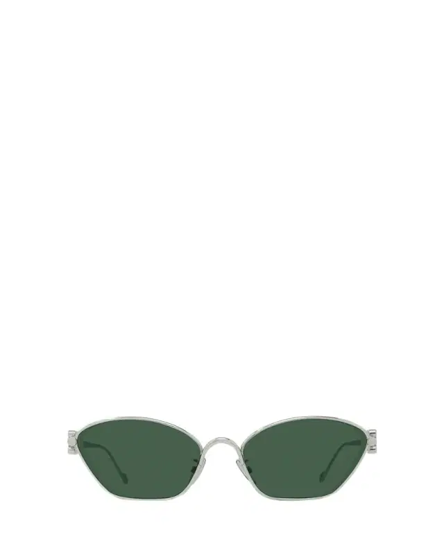 3D Anagram Metal Cat-Eye Sunglasses