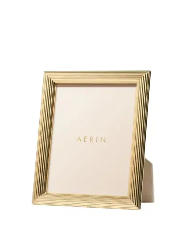 AERIN Alessio 18K Gold-Plated Frame, 5" x 7" | Thumbnail 1