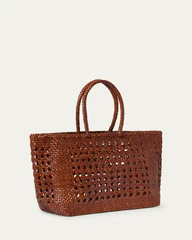 Loeffler Randall Klara Woven Leather Tote Bag | Thumbnail 3