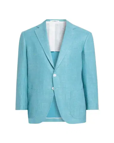Cesare Attolini Men's Herringbone Patch Pocket Single-Breasted Sport Coat | Thumbnail 1 Cesare Attolini Men's Herringbone Patch Pocket Single-Breasted Sport Coat | Thumbnail 1