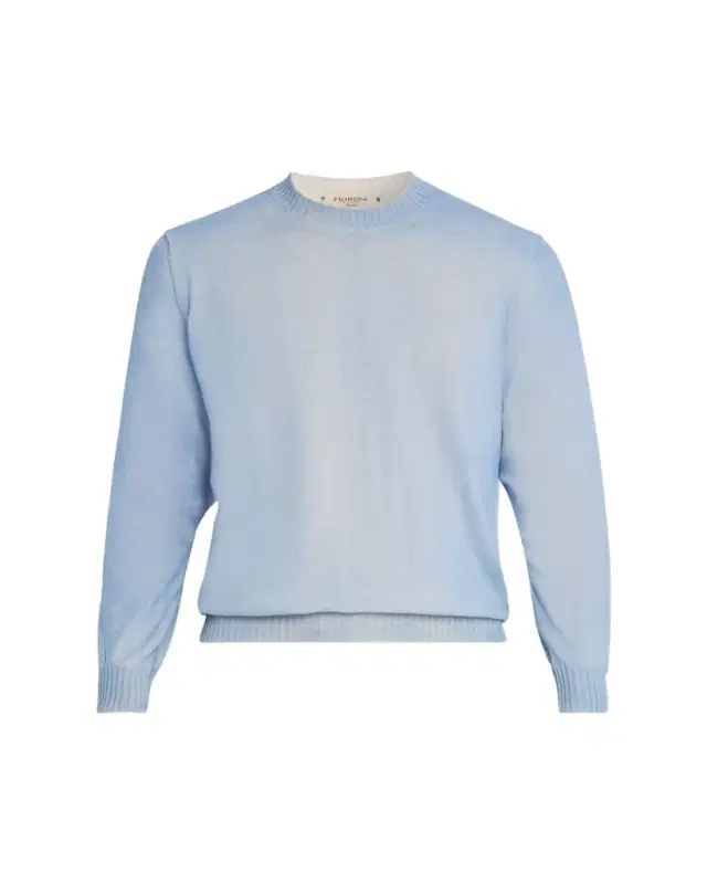 Men's Duvet Cashmere Crewneck Sweater
